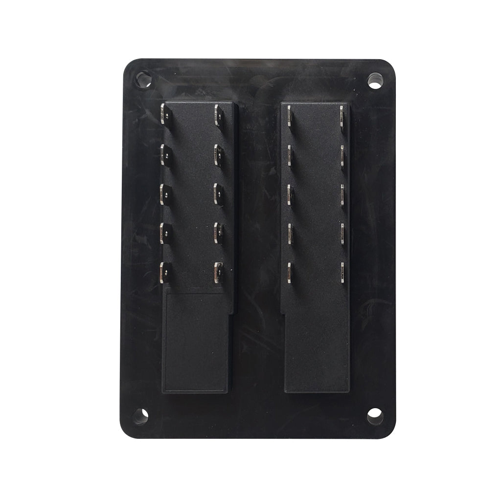 Plashlight 10 Way Marine-Auto Fuse Box | Waterproof | LED Indicator