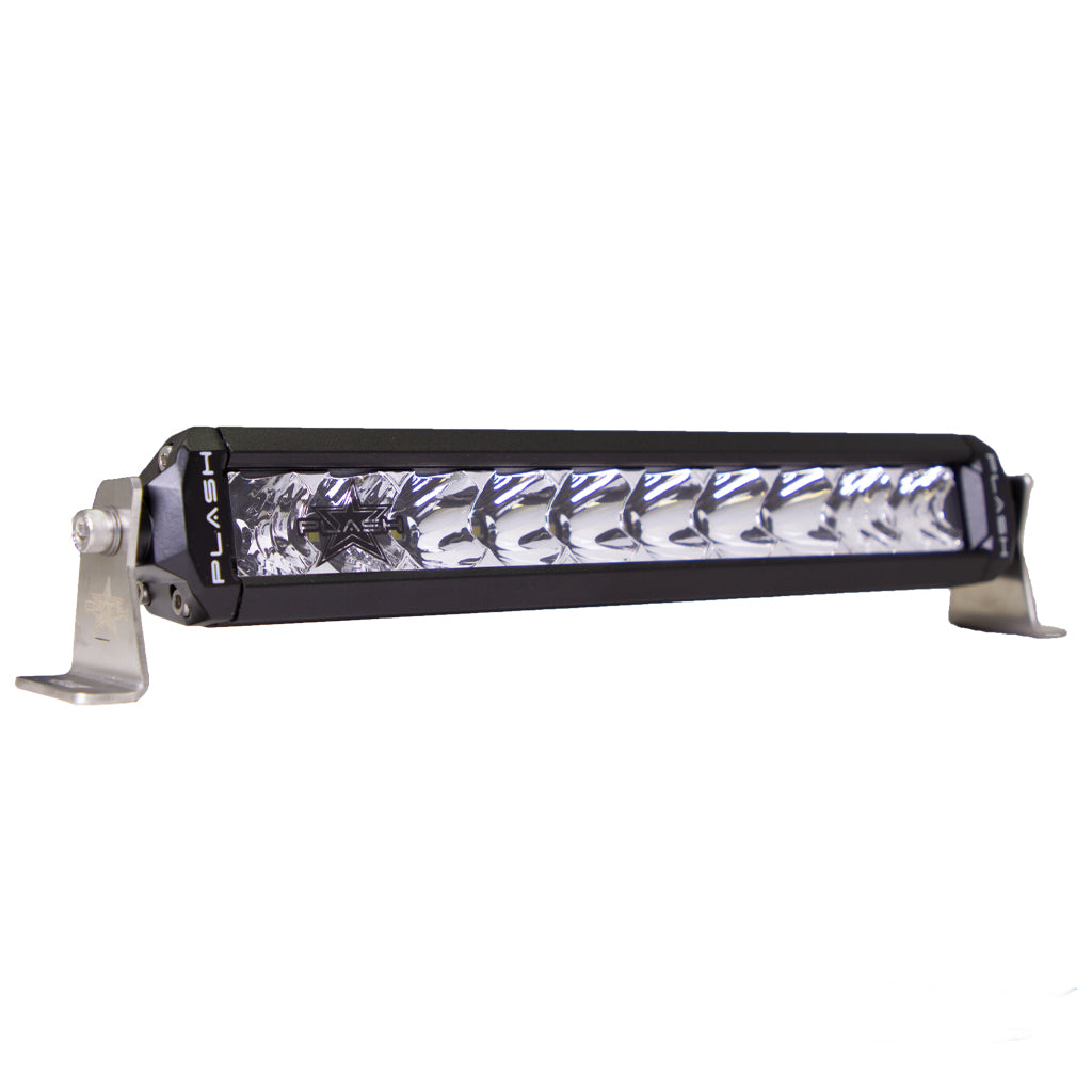 Plashlight Single Row LED Light Bar - 10"