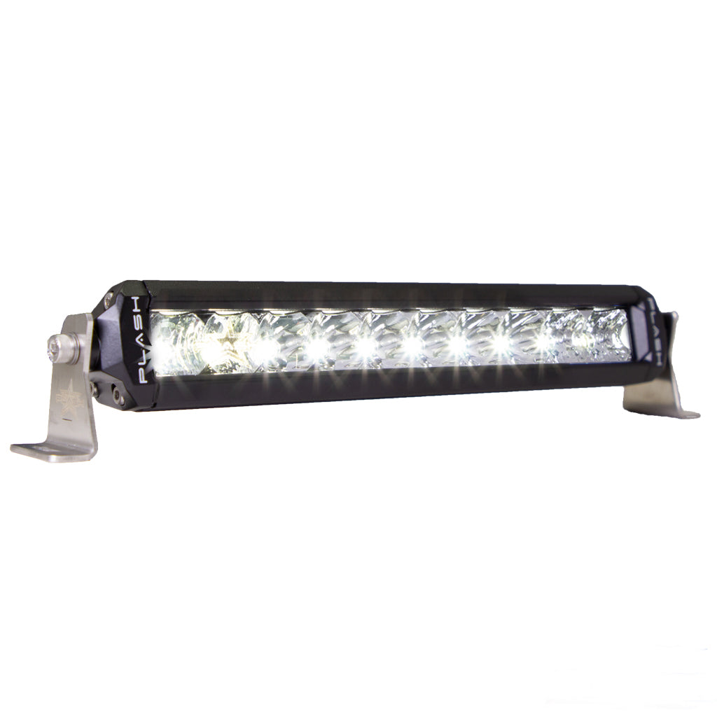 Plashlight Single Row LED Light Bar - 10"