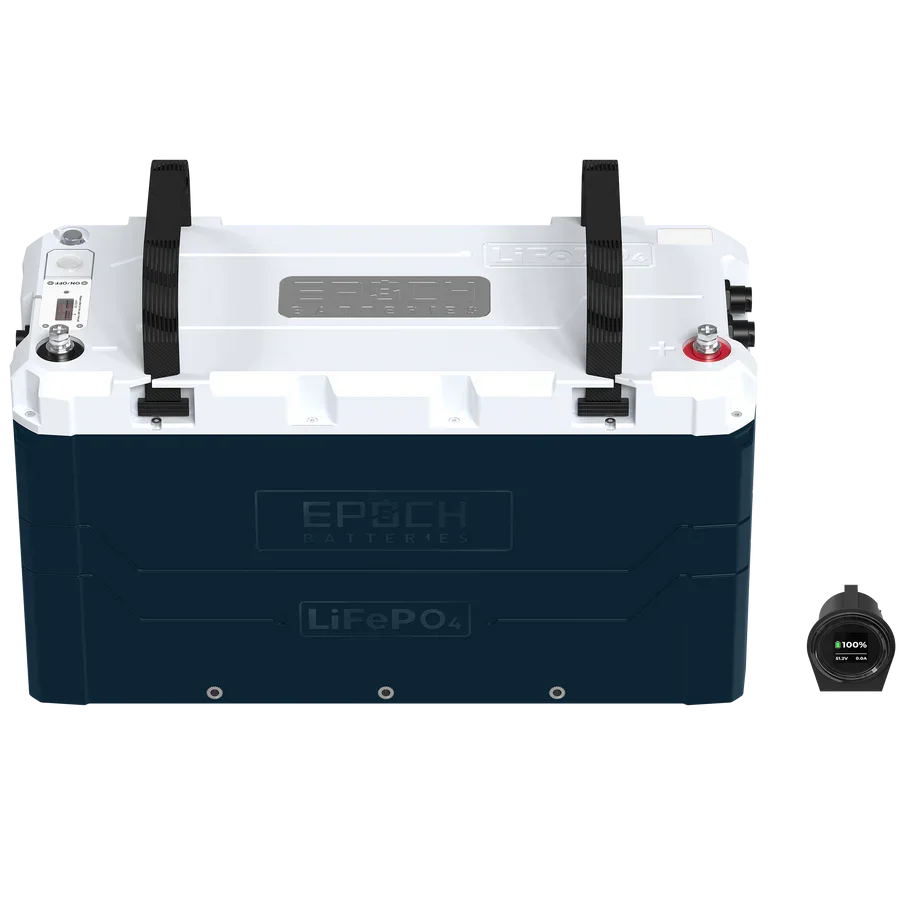Epoch Battery 12V 460Ah V2 Elite Series - Heated & Bluetooth & Victron Comms LiFePO4 Battery - Green Vista Living