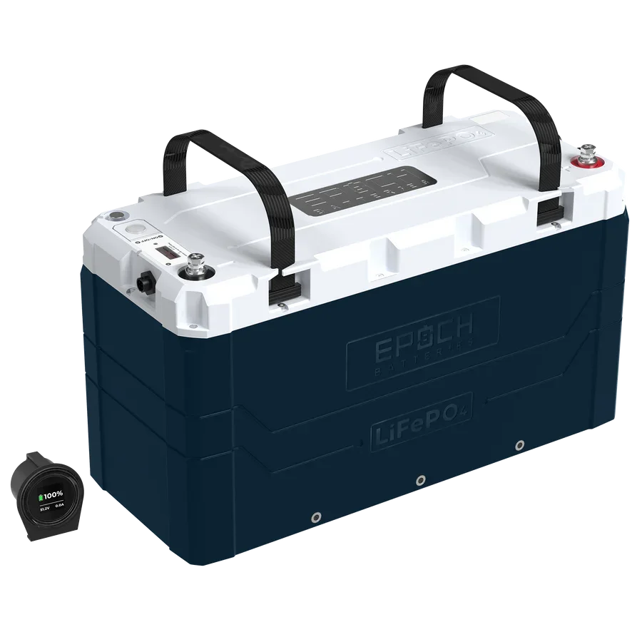 Epoch Battery 12V 460Ah V2 Elite Series - Heated & Bluetooth & Victron Comms LiFePO4 Battery - Green Vista Living