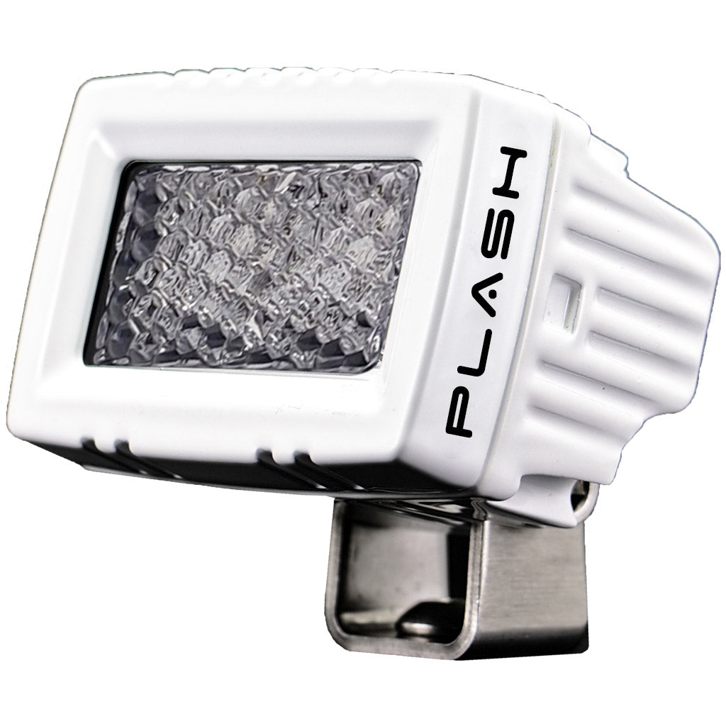 Plashlight 20W Low Profile LED Spreader Light - White Housing - Diffused