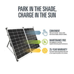 Go Power! 200 Watt Portable Solar Kit - Green Vista Living
