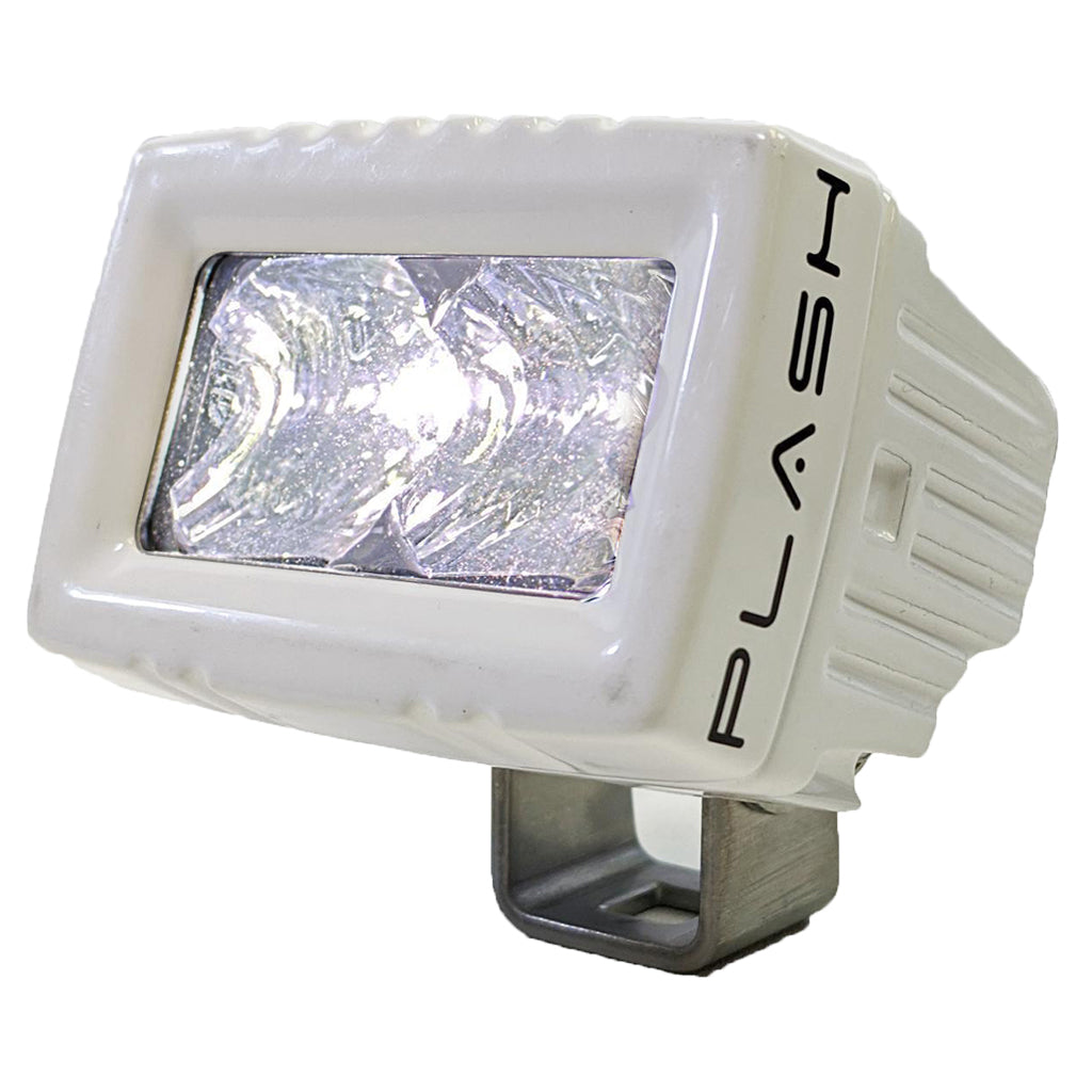 Plashlight 20W Low Profile LED Spreader Light - 35° Linear Flood - Marine White