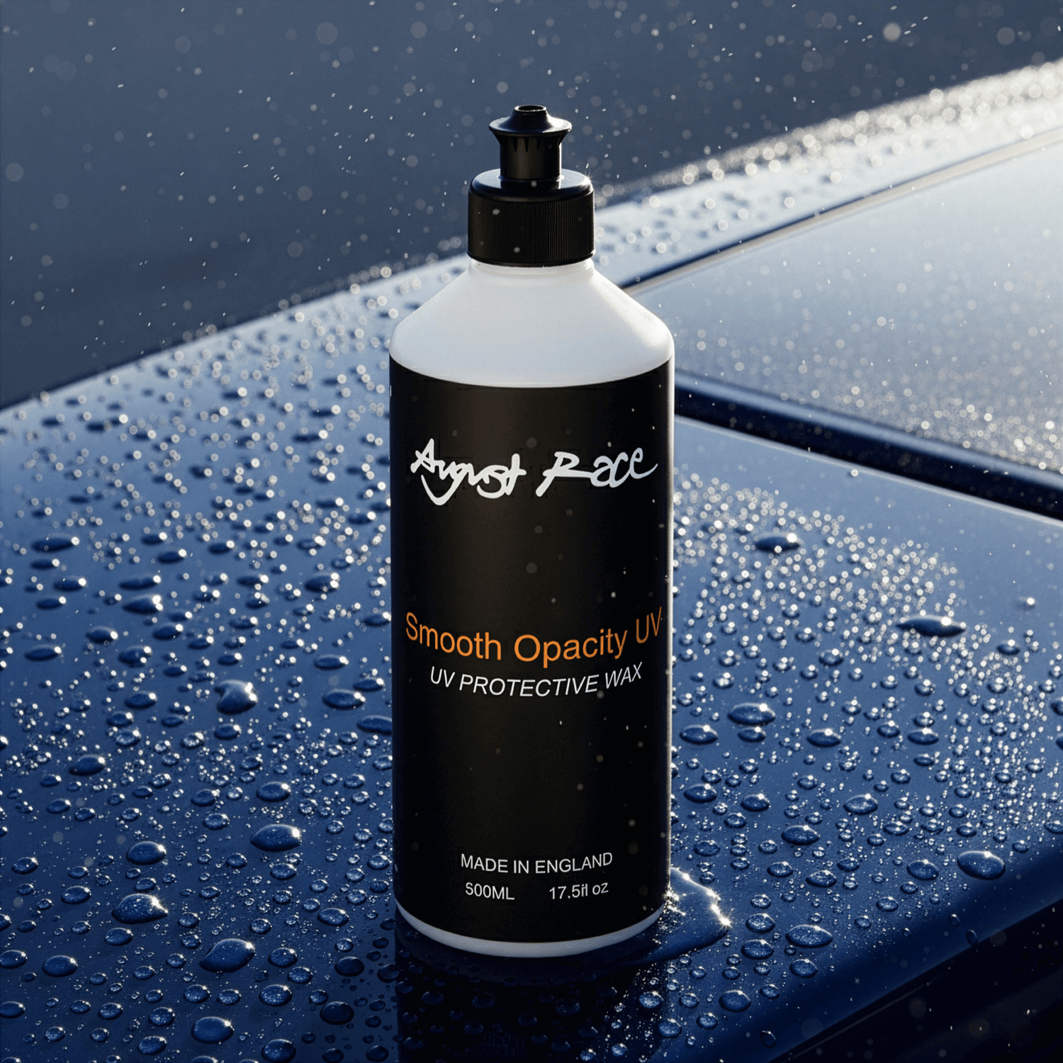 August Race Marine Wax & UV Sealant - Enhances Gloss & Shields Gelcoat from Sun Damage (500ml)
