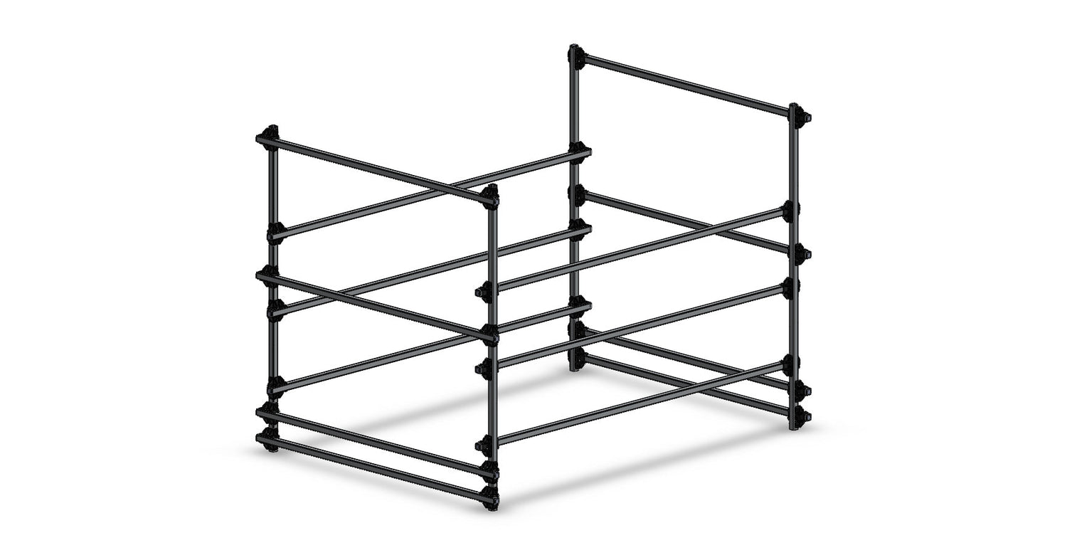 Dynamic Dollies & Racks 3 420 / 6 Opti Trailer Rack