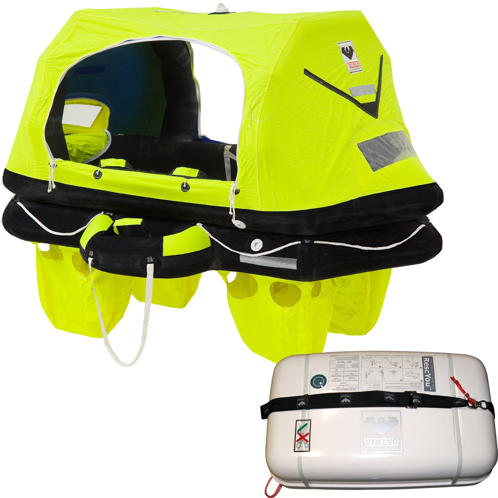 VIKING RescYou Pro Liferaft 6 Person Container Offshore Pack [L006US0285AMD]