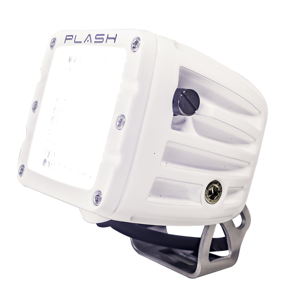 Plashlight 40W LED Spreader Light - 160° Diffused - Marine White