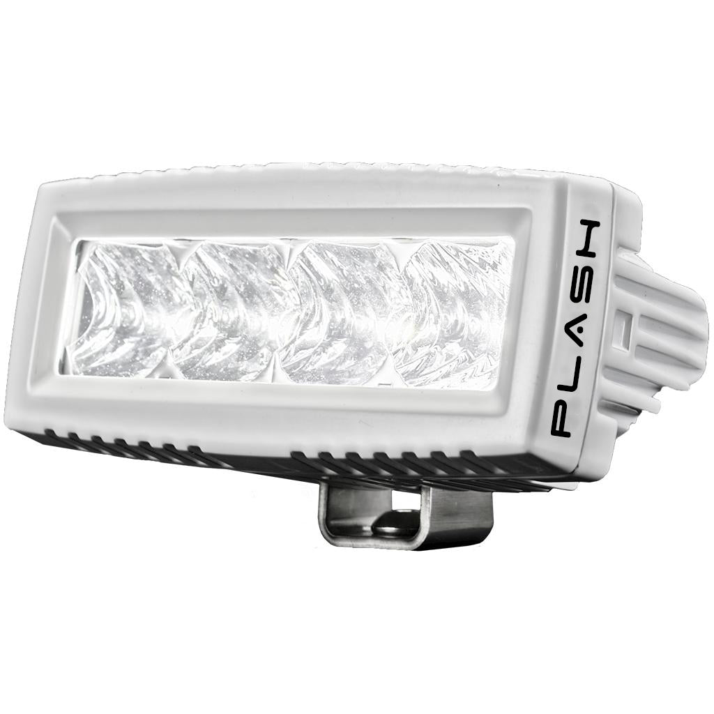Plashlight 40W Low Profile LED Spreader Light - 35° Linear Flood - Marine White
