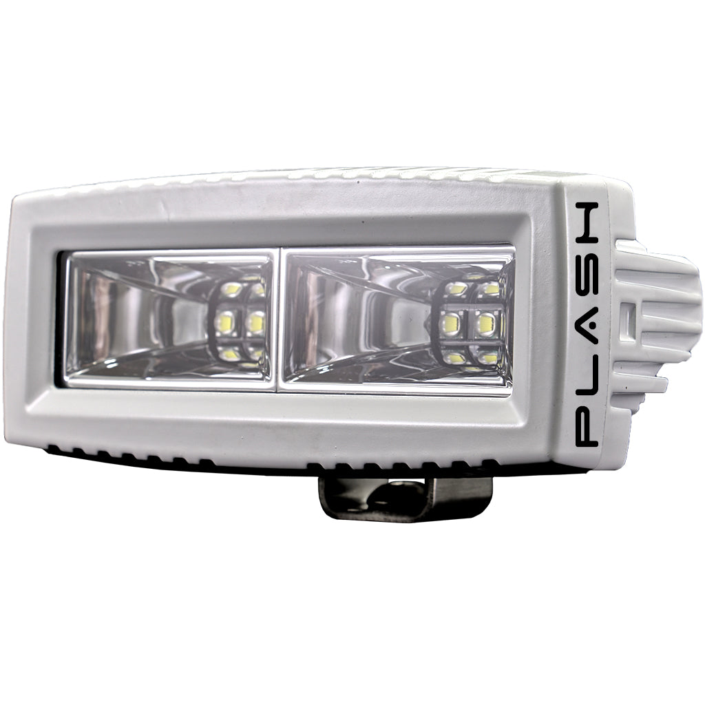 Plashlight 40W Low Profile LED Spreader Light - 120° Scene Flood - Marine White