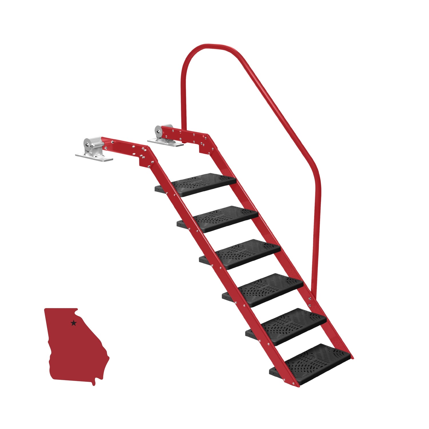 Tie Down Marine NautiSteps Dock Ladder - Game Day Colors (1 Handrail)