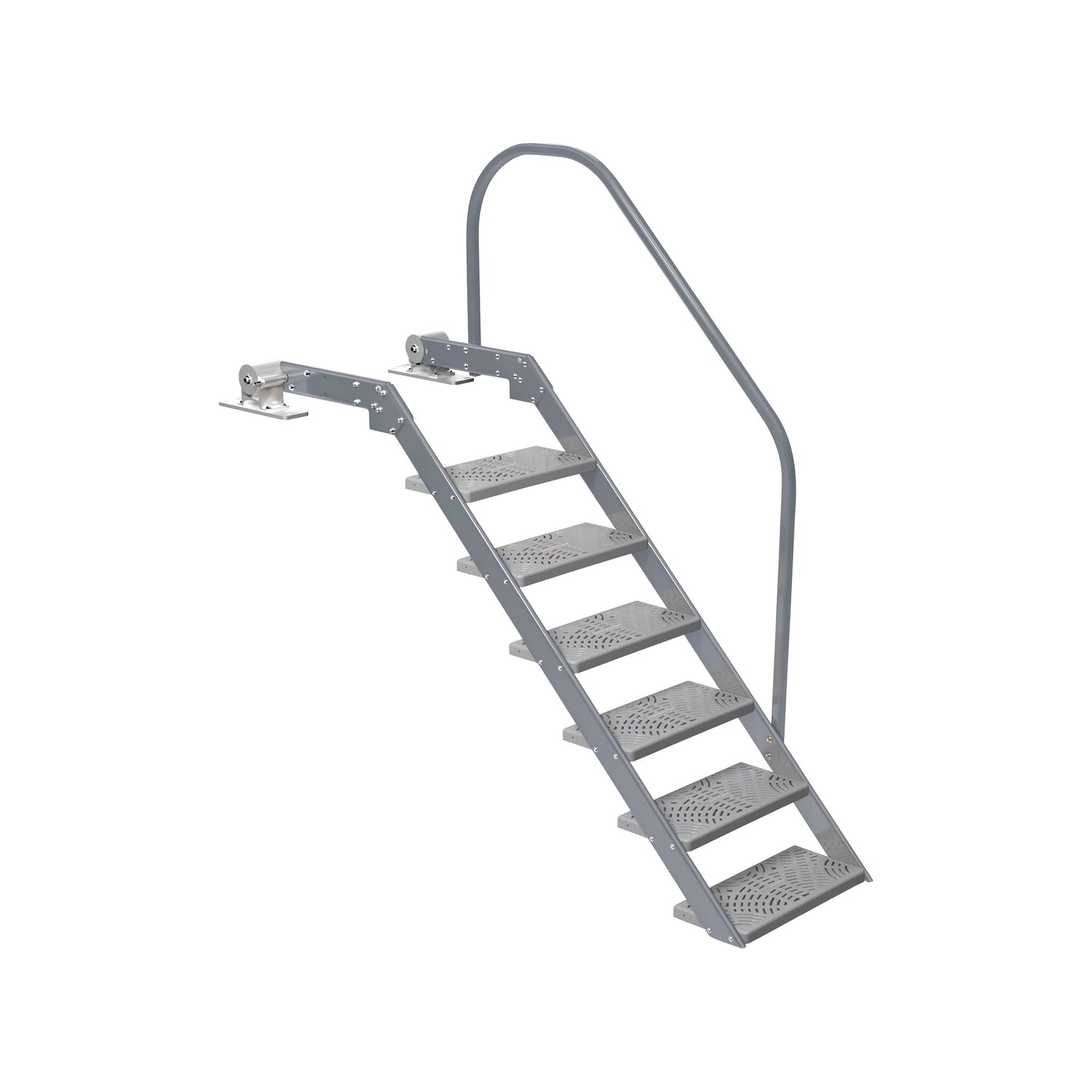 Tie Down Marine NautiSteps Spring-Assisted Dock Ladder (1 Handrail)