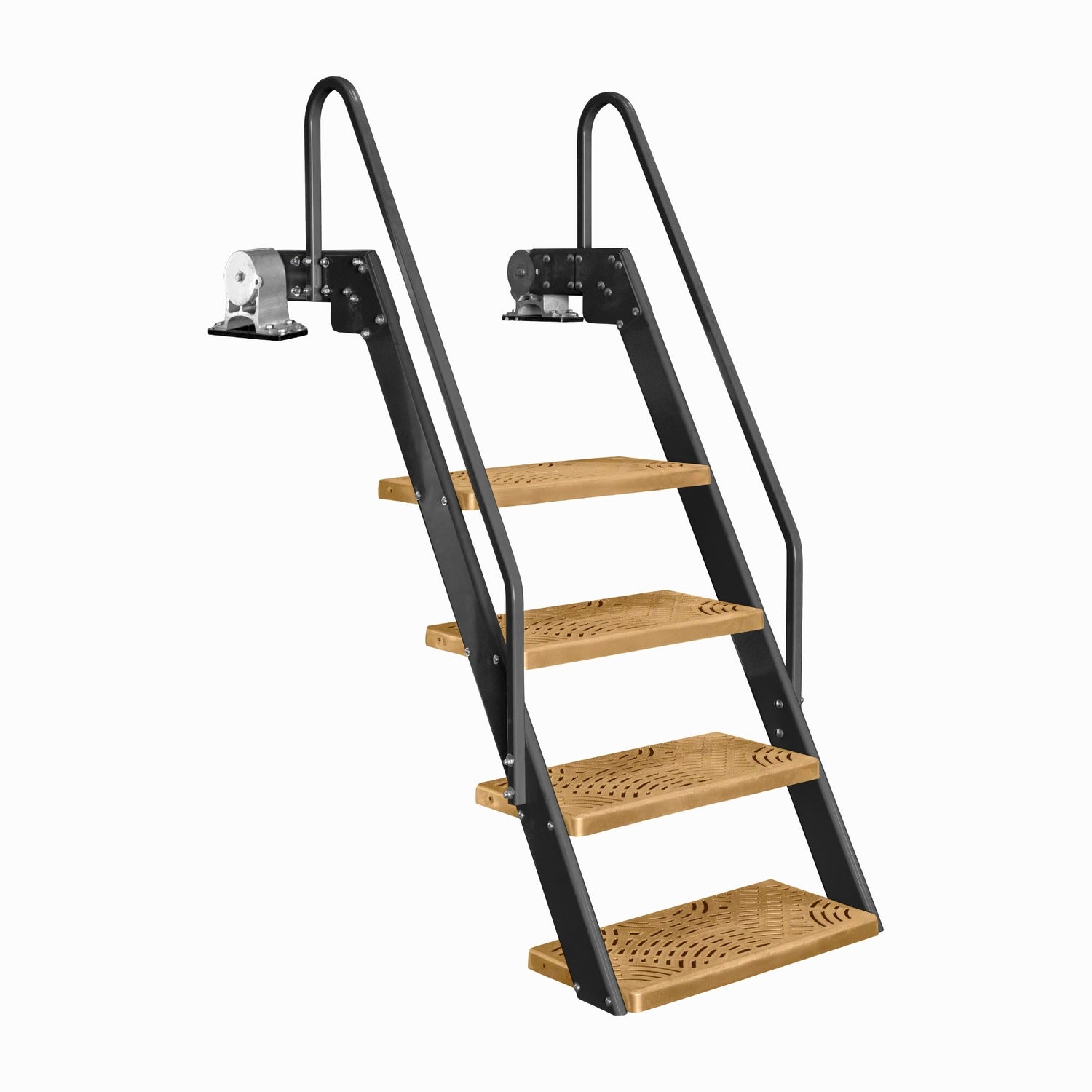 Tie Down Marine NautiSteps Lite - Compact Spring Assisted Dock Ladder