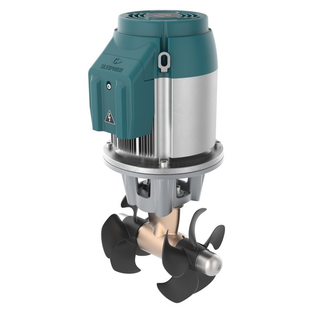 SLEIPNER E120 eVision PROPORTIONAL TUNNEL THRUSTER | 48V | 120KG/264LB THRUST | 215MM TUNNEL