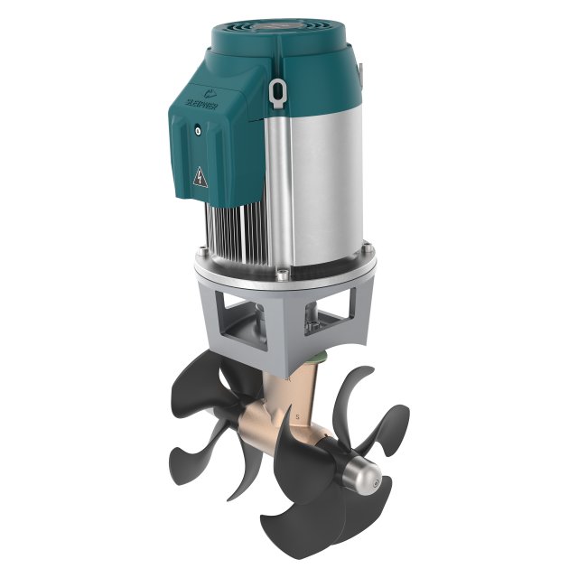 SLEIPNER E250 eVision PROPORTIONAL TUNNEL THRUSTER | 48V | 250KG/551LB THRUST | 300MM TUNNEL