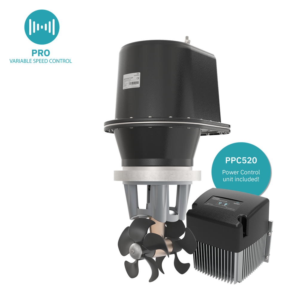 SLEIPNER SEP100/185T-2IP PROPORTIONAL TUNNEL THRUSTER | 24V | 100KG/220LB | IGNITION PROTECTED