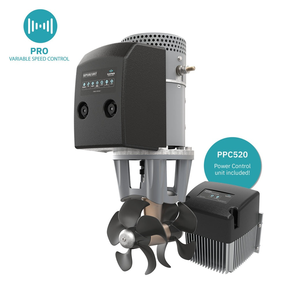 SLEIPNER SEP30/125S VARIABLE SPEED TUNNEL THRUSTER | 12V | 30KGF/66LBF THRUST | 2HP | 125MM
