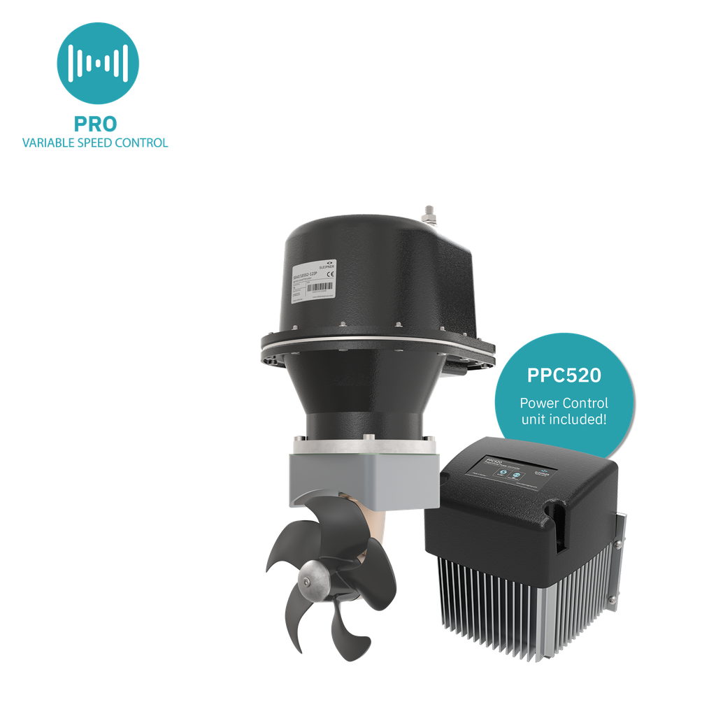 SLEIPNER SEP60/185T-1IP PROPORTIONAL TUNNEL THRUSTER | 12V | 60KG/132LB | IGNITION PROTECTED | SEP60/185S-1IP