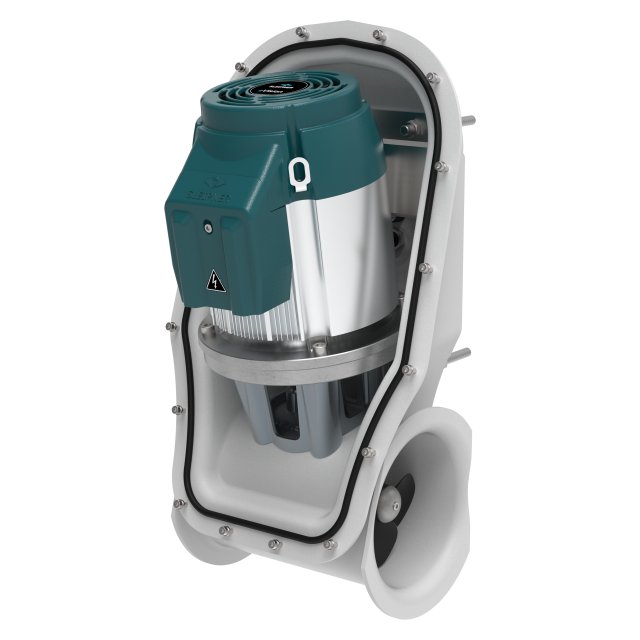 SLEIPNER SXE100 EXTERNAL STERN THRUSTER | 24V PROPORTIONAL | 100KG/220LB | SXE100/185T-24V