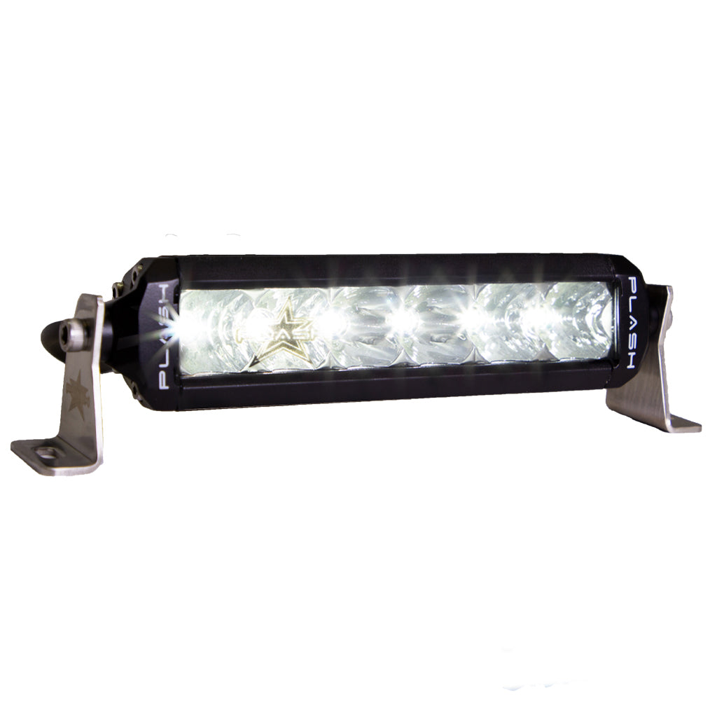Plashlight Single Row LED Light Bar - 6"