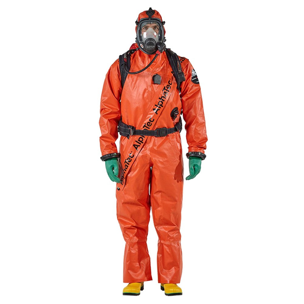 Lalizas Chemical Suit Gas Tight Alphatec TR Light Type, Orange