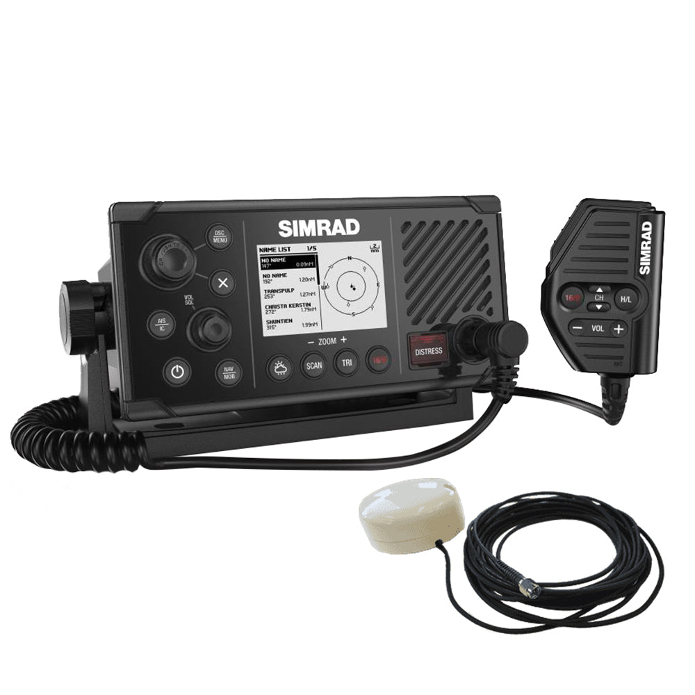 Simrad RS40-B VHF Radio w/Class B AIS Transceiver GPS-500 Antenna [000-14818-001]