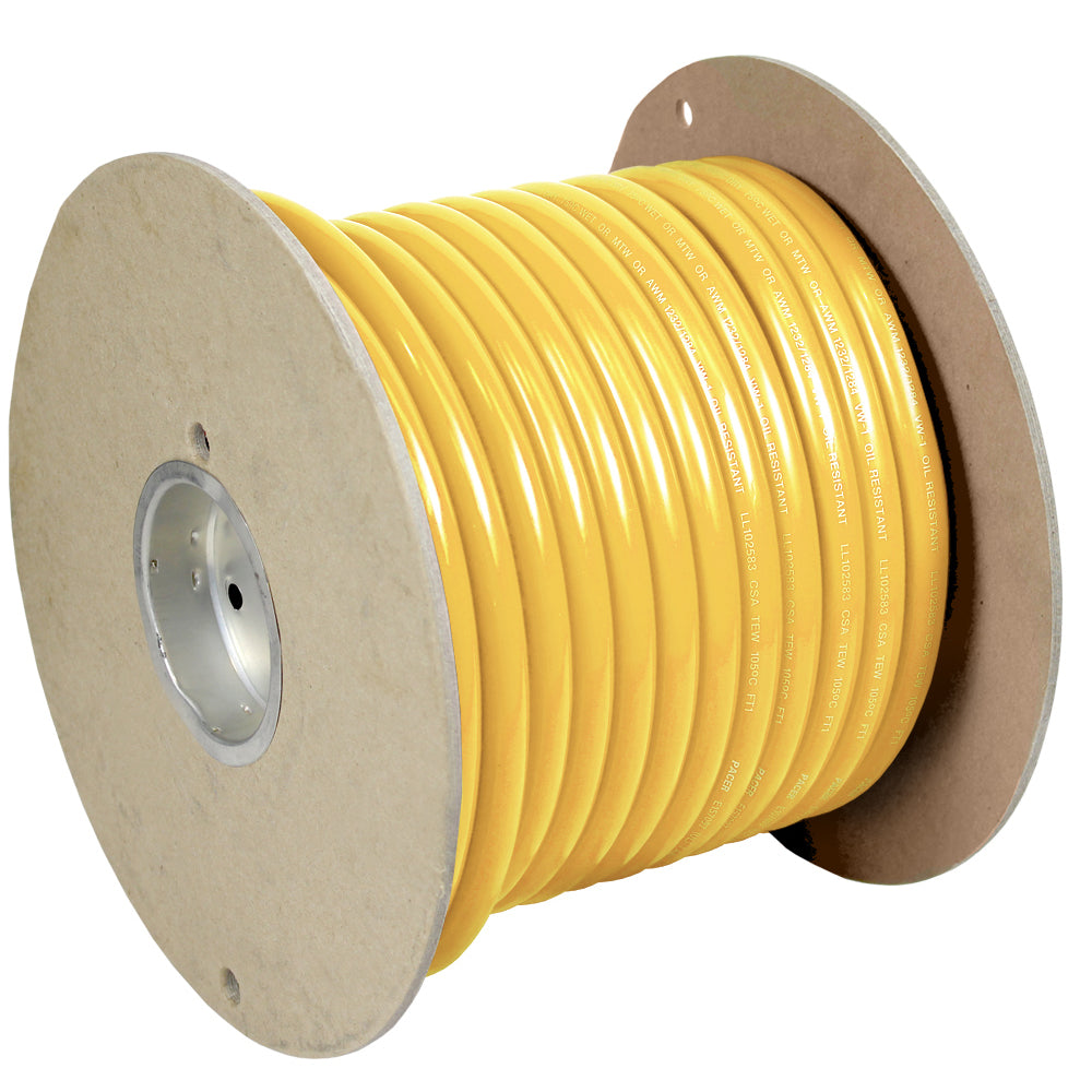Pacer Yellow 3/0 AWG Battery Cable - 100  [WUL3/0YL-100]
