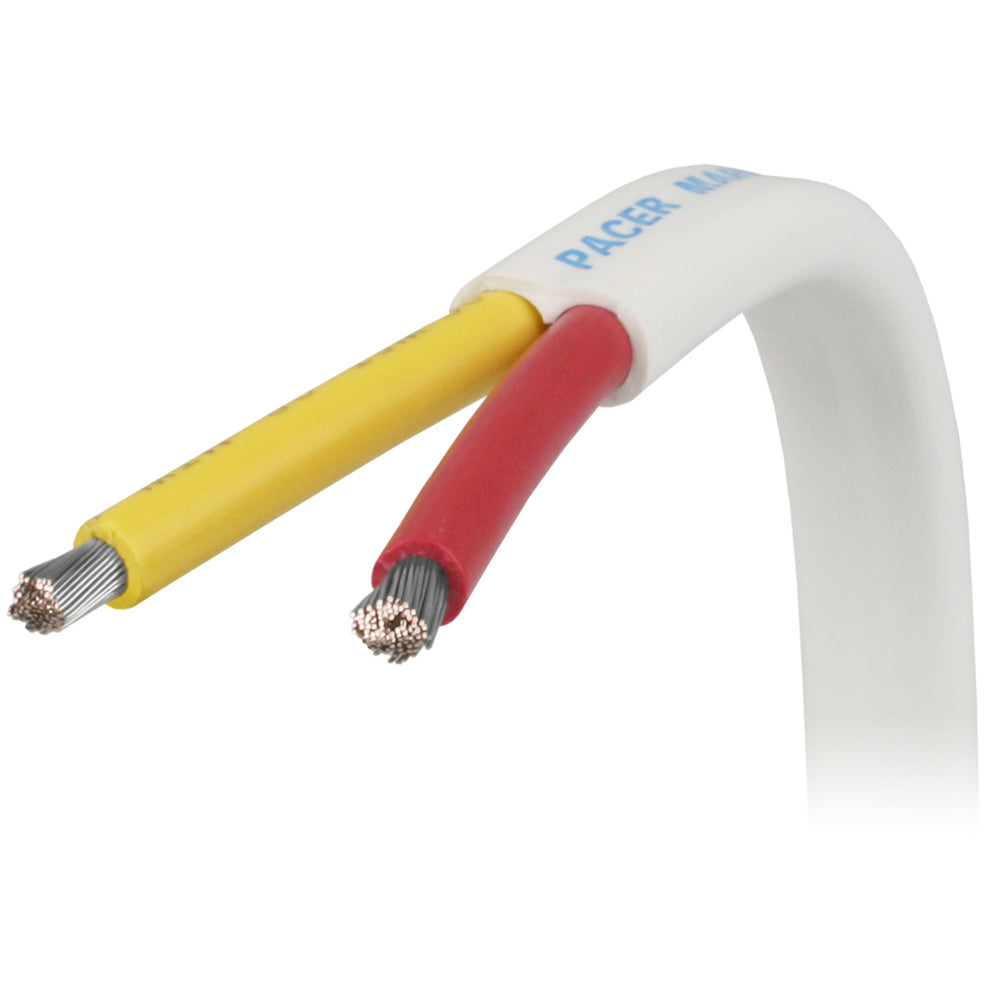 Pacer 14/2 AWG Safety Duplex Cable - Flat Cable - Red/Yellow - 1,000' [W14/2RYW-1000]