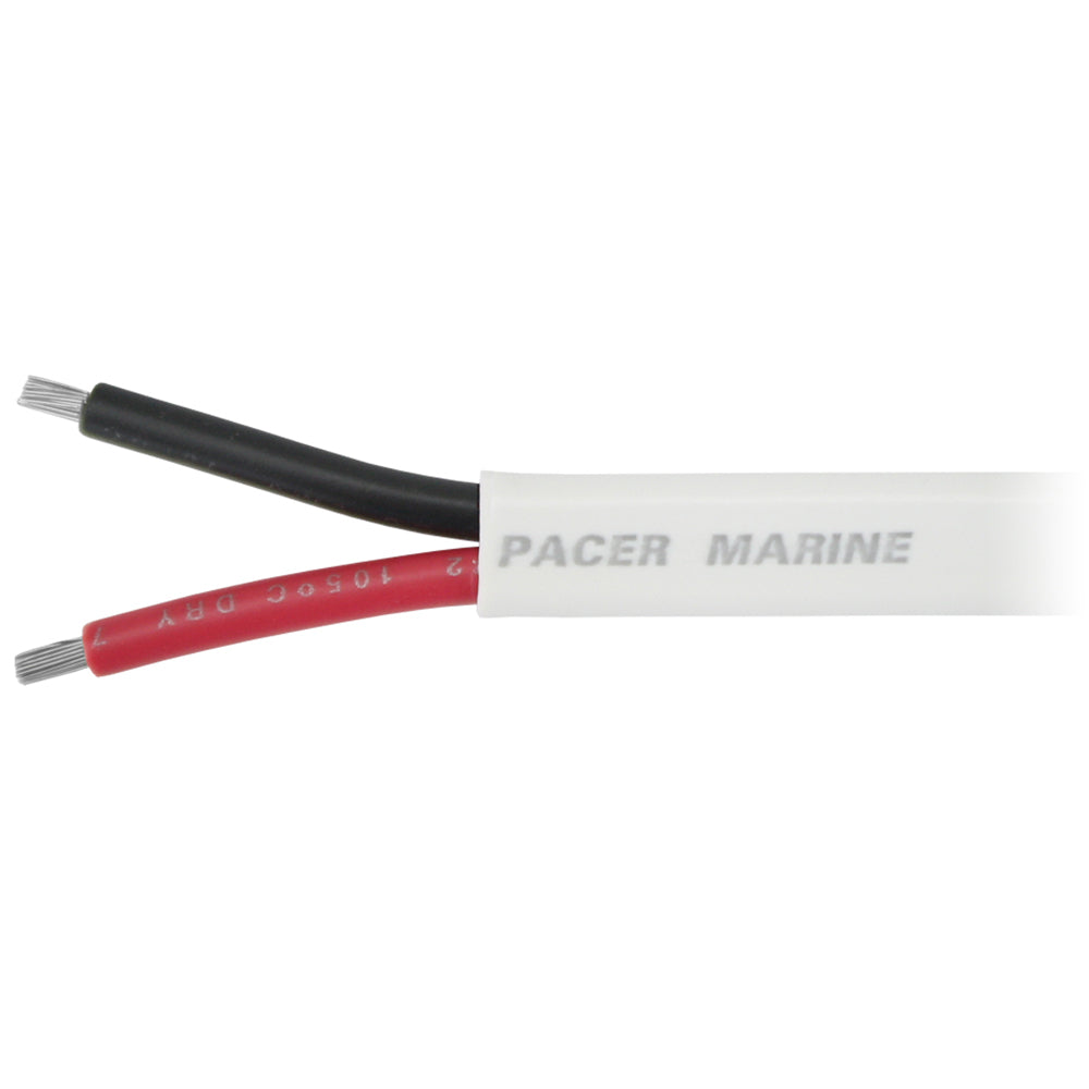 Pacer 10/2 AWG Duplex Cable - Flat Cable - Red/Black - 500' [W10/2DC-500]