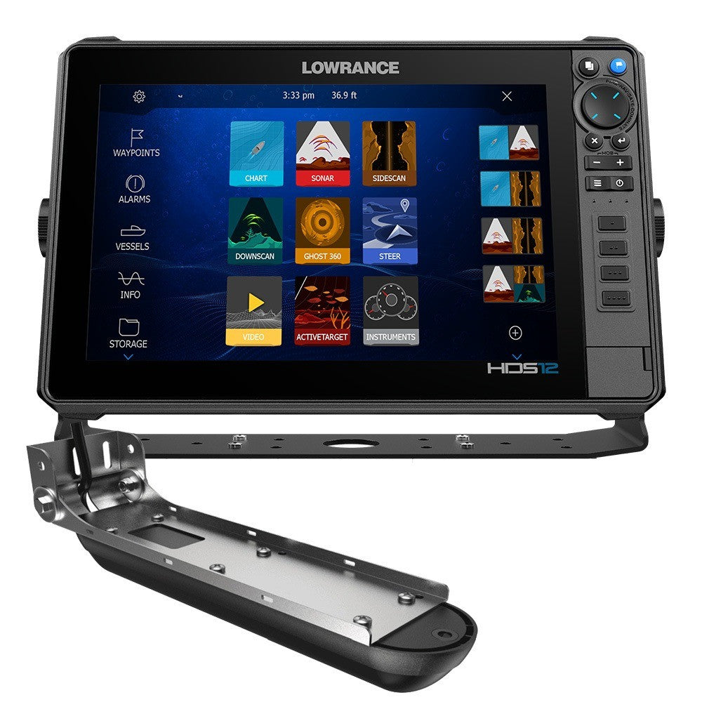 Lowrance 000-15987-001 HDS PRO 12 w/C-MAP DISCOVER OnBoard + Active Imaging HD