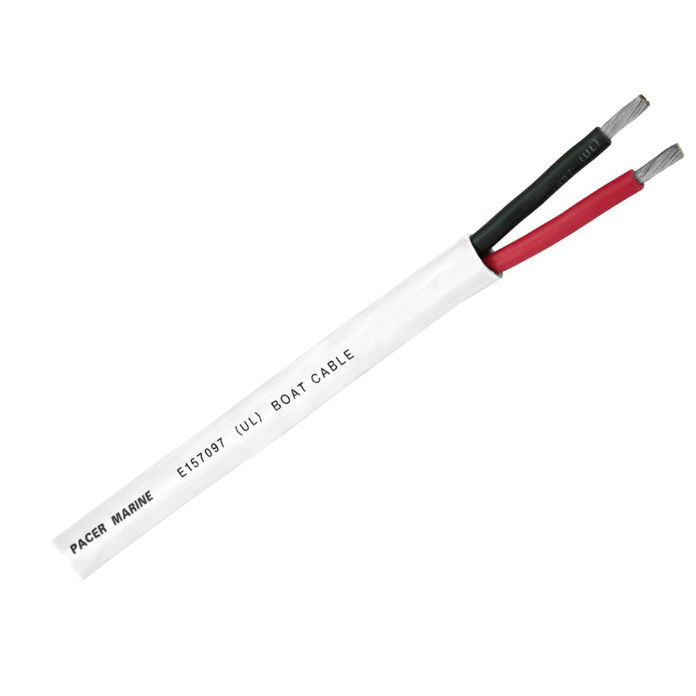 Pacer Duplex 2 Conductor Cable - 250' - 10/2 AWG - Round Cable - Red, Black [WR10/2DC-250]