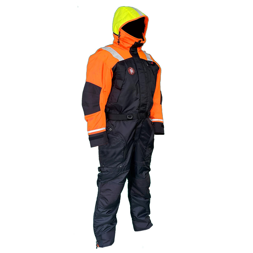 First Watch Anti-Exposure Suit Hi-Vis - Orange/Black - Large [AS-1100-OB-L]