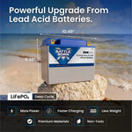 Battle Born 75Ah 12V Group 24 LiFePO4 Heated Battery Kit - Green Vista Living