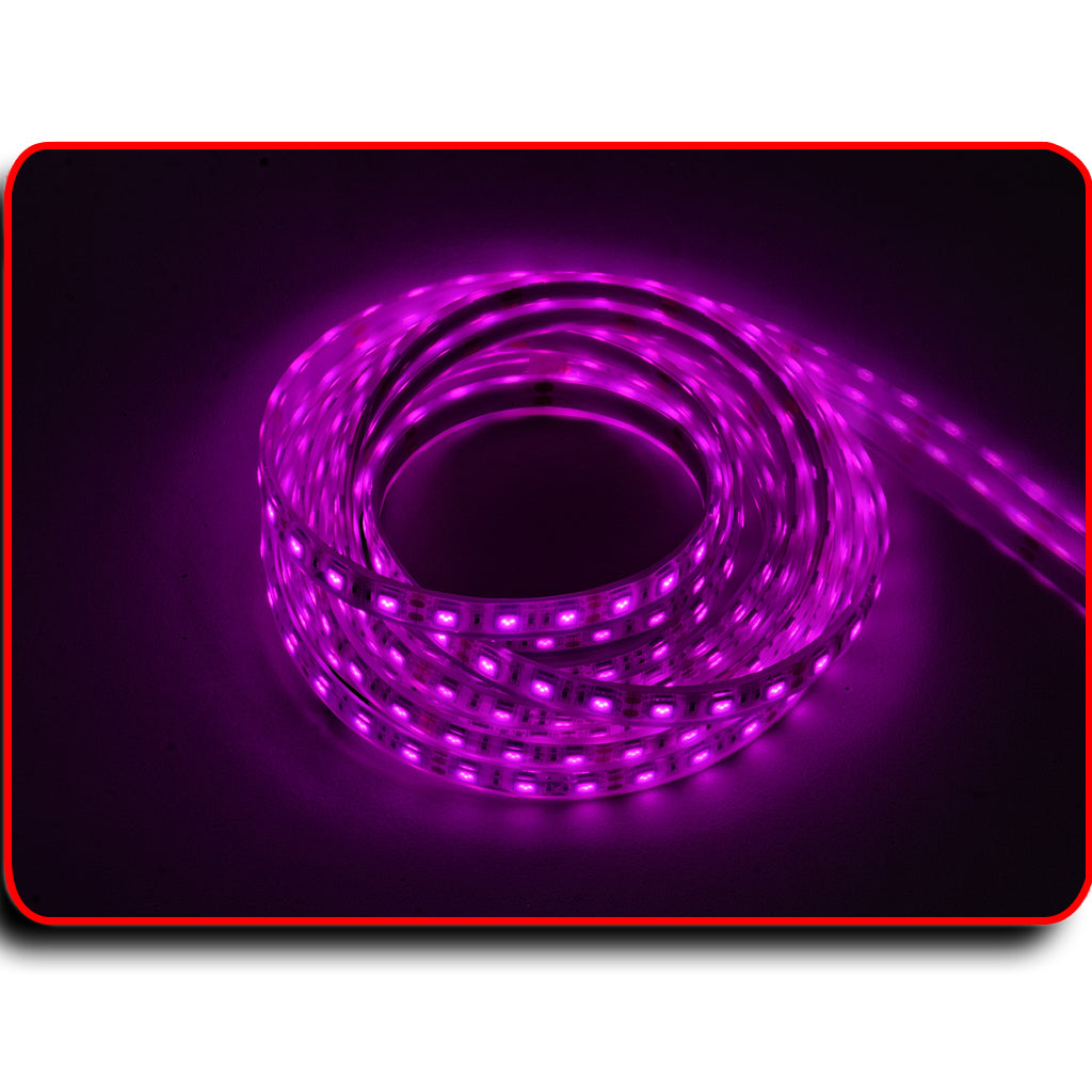 Plashlight  Waterproof Flexible Light Strip - IP68 - 12V Black Light UV