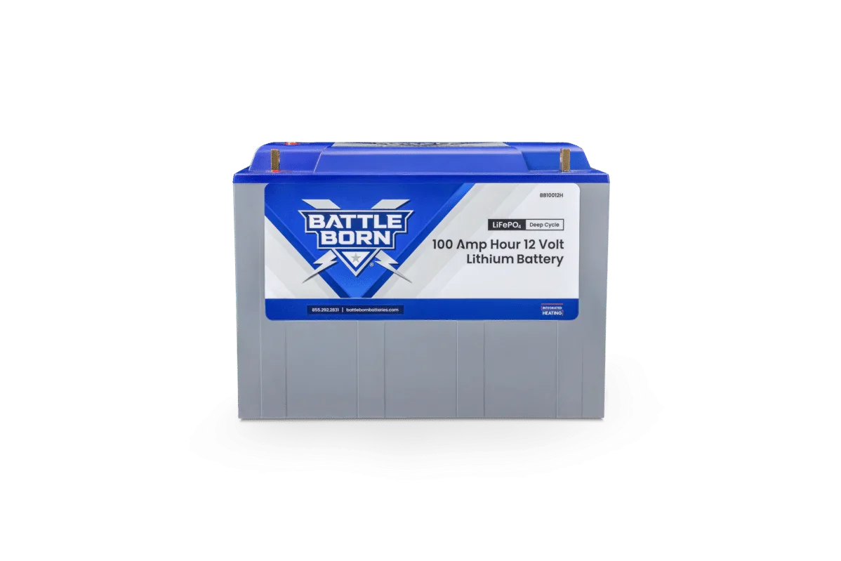 Battle Born 100Ah 12V LiFePO4 Heated Battery Kit - Green Vista Living