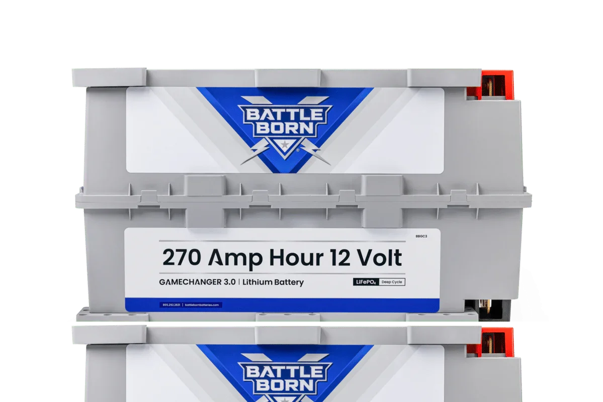 Battle Born 270Ah 12V LiFePO4 Deep Cycle GC3 Battery - Green Vista Living