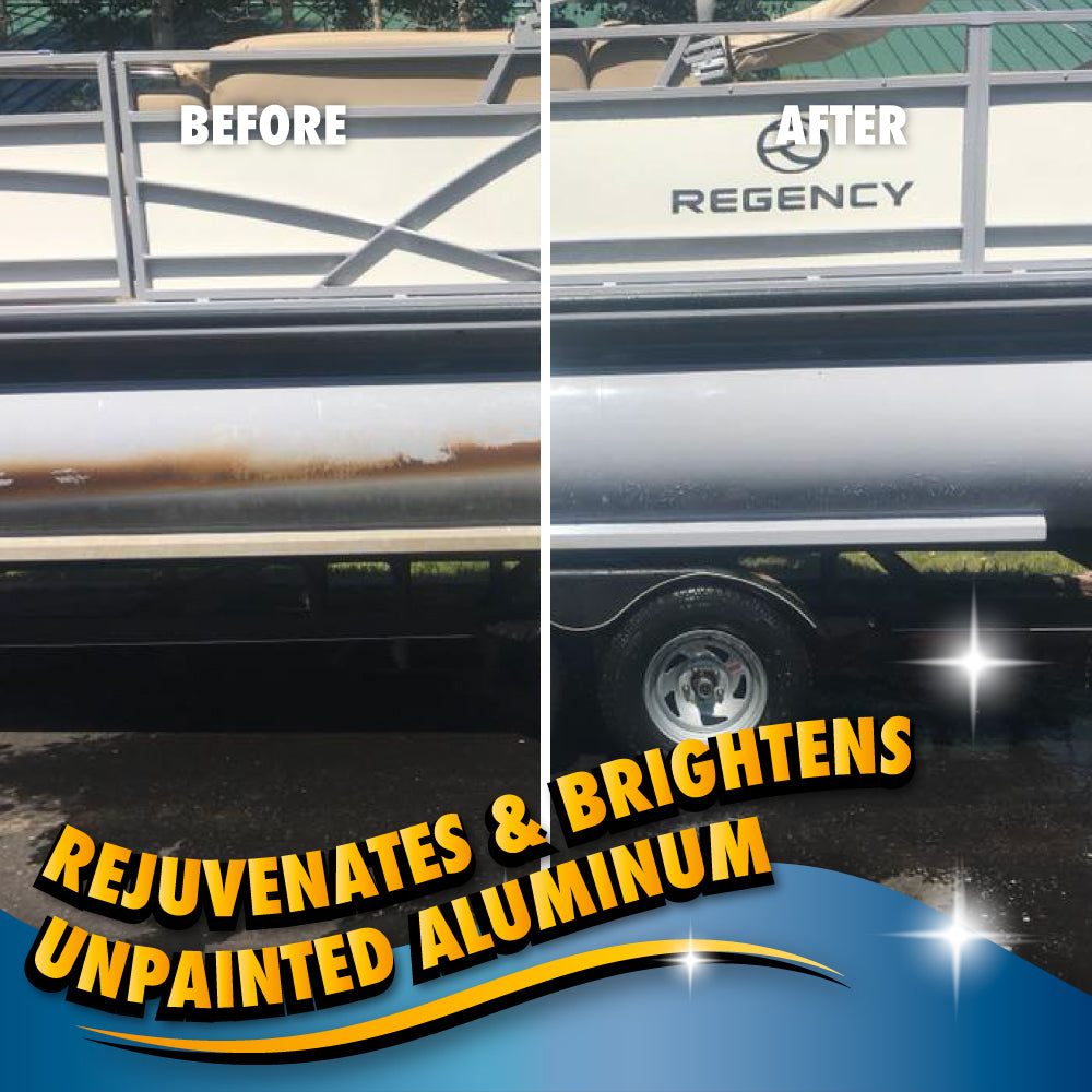 BOOYAH CLEAN ALUMINUM PONTOON CLEANER & BRIGHTENER
