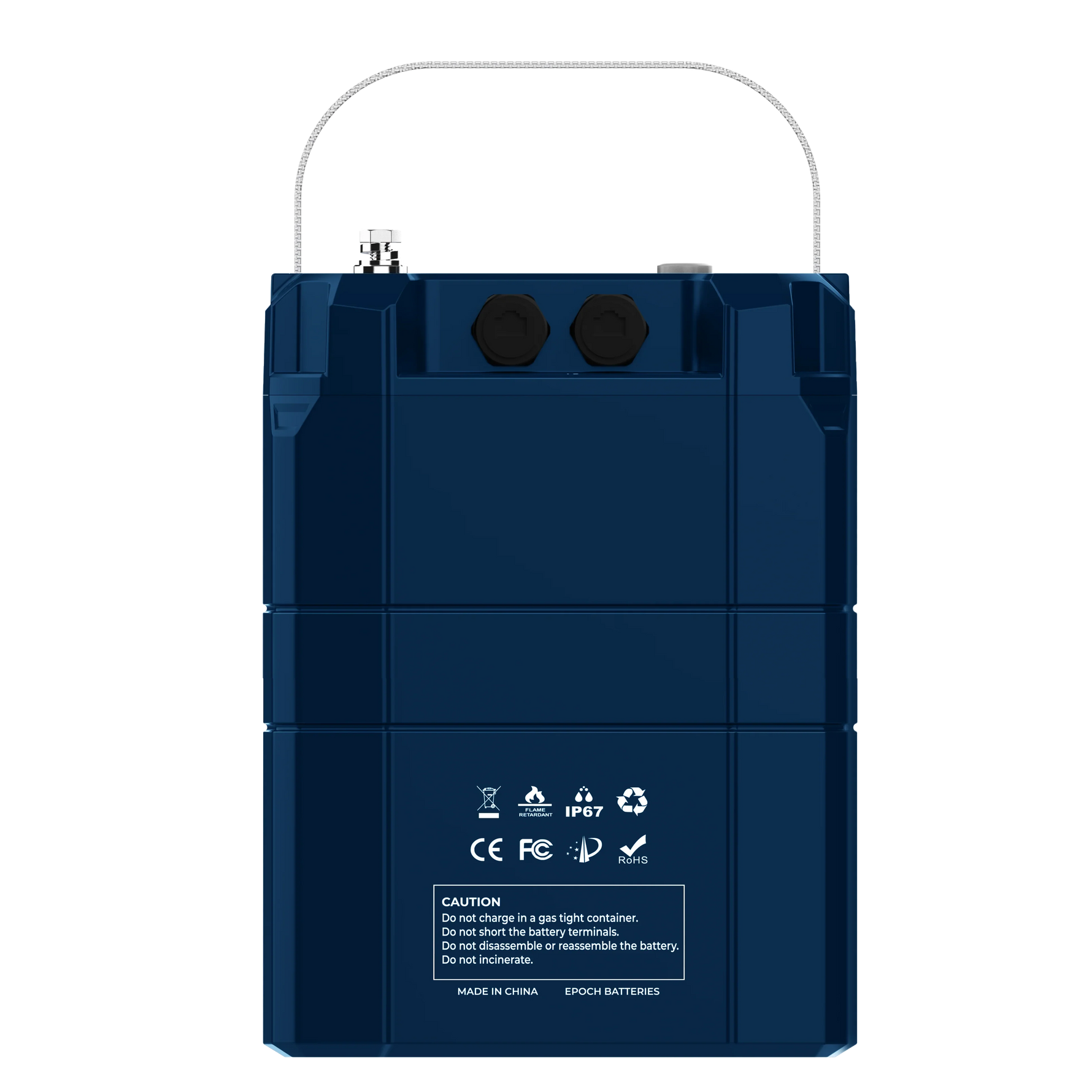 Epoch Batteries 12V 460Ah (5.89kWh) V2-T Elite Series - Heated & Bluetooth & Victron Comms LiFePO4 Battery Epoch Batteries