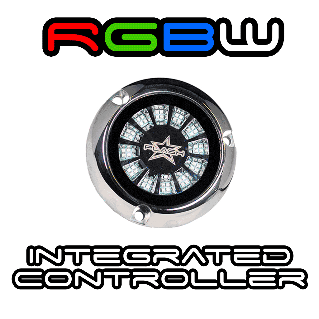 Plashlight EPIK Underwater Transom Light - RGBW Internal Controller