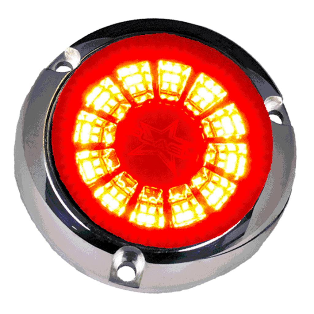 Plashlight EPIK Underwater Transom Light - RED + WHITE