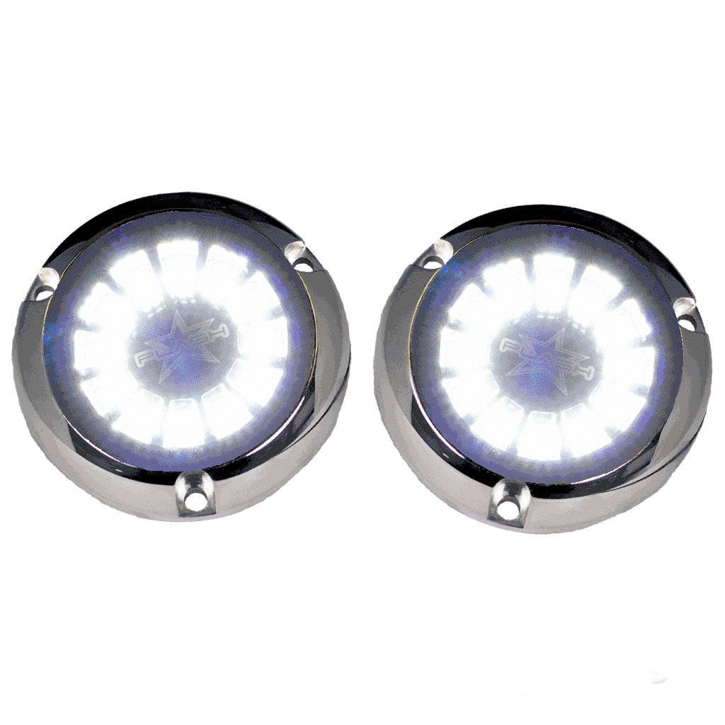 Plashlight EPIK Underwater Transom Light - RED + WHITE