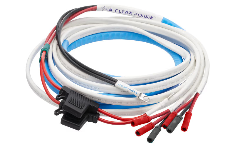 Sea Clear Power FFS Dual Voltage Wiring Harness With Switch and Jumper