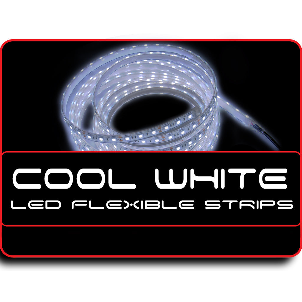 Plashlight Waterproof Flexible Light Strip - IP68 - 12V Cool White