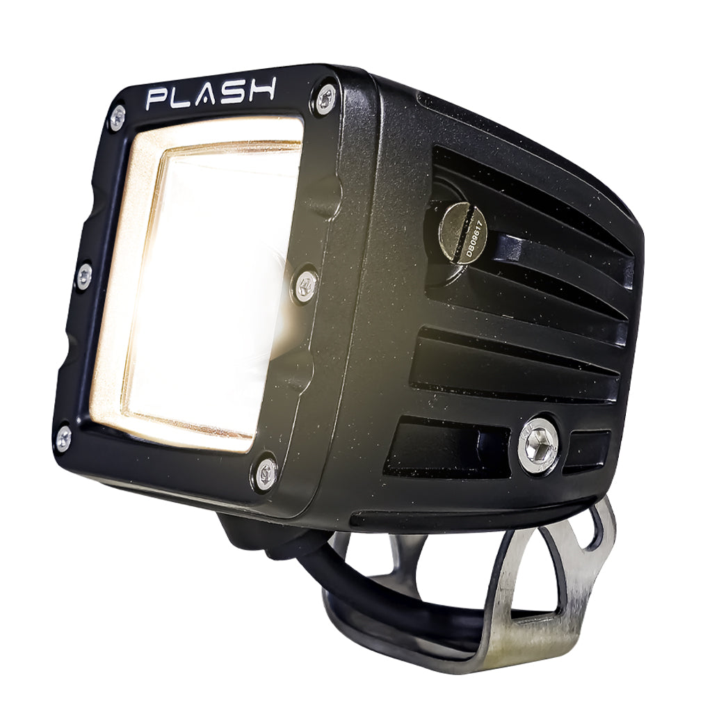Plashlight Fishing Cube Light - 2" - 40W - Warm White