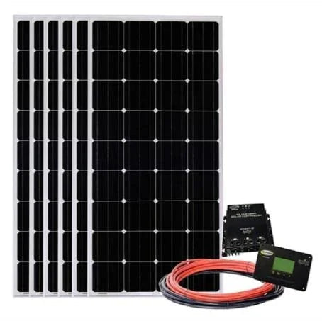 Go Power 1200 Watt Solar All-Electric Kit - SOLAR-AE-6 - Green Vista Living
