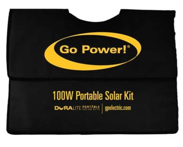 Go Power! Duralite Expansion 100W Solar Panel - DURALITE-100E - Green Vista Living