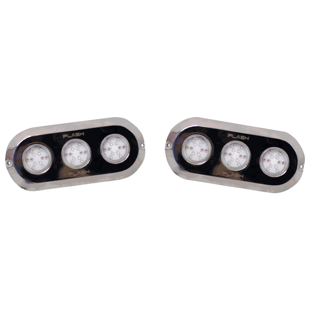 Plashlight Grande 180W Underwater Transom Light - RGB