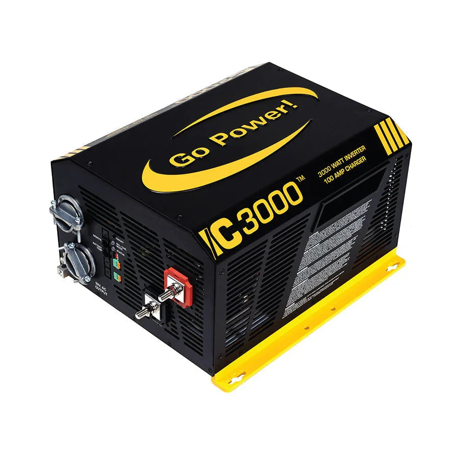 Go Power! IC Series 3000-Watt Inverter Charger - Green Vista Living