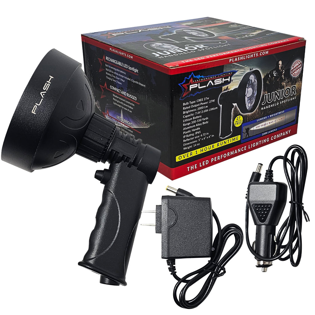 Plashlight Junior Rechargeable Handheld LED Spotlight