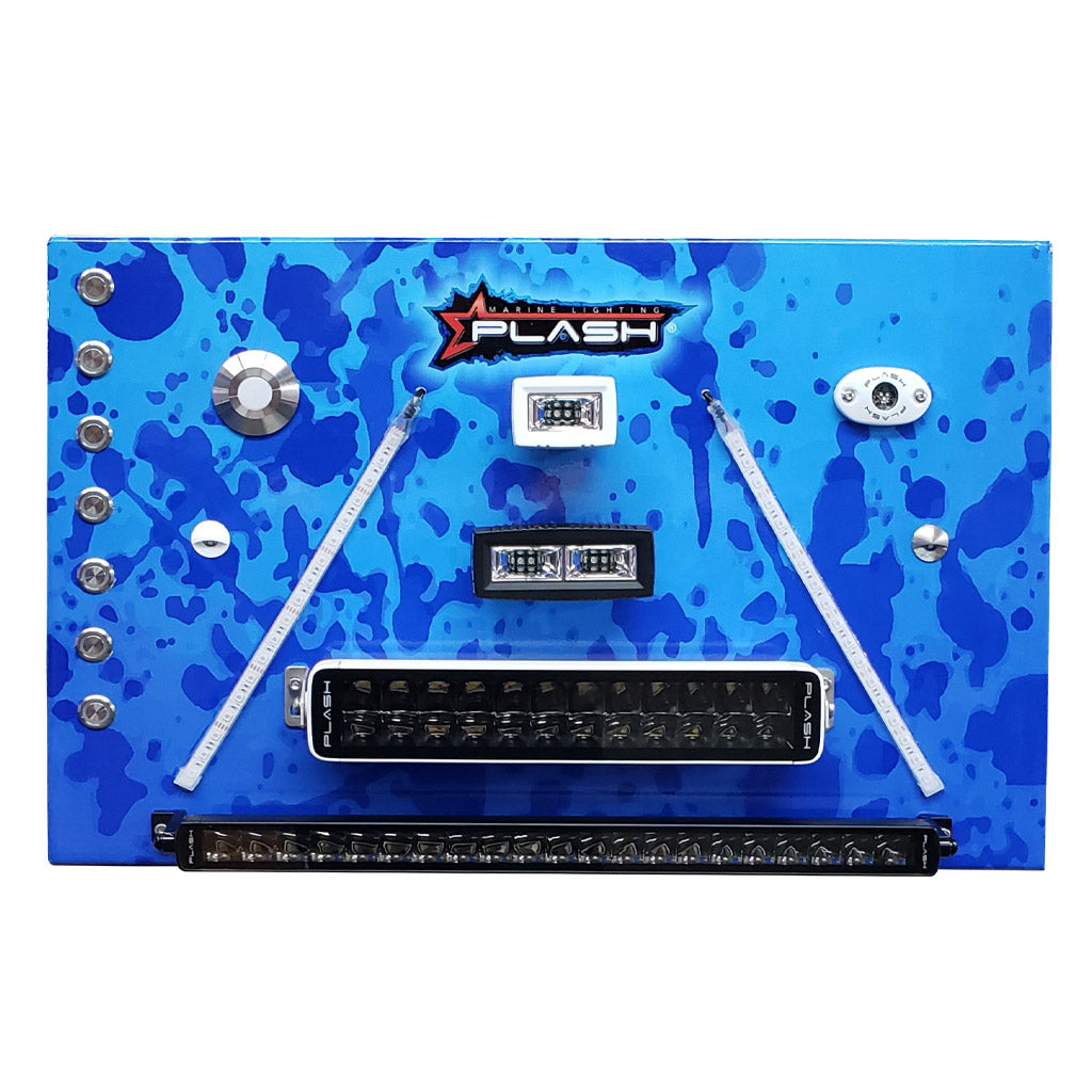 Plashlight Shelf Dealer Display - Marine